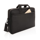 Swiss Peak Deluxe PU Laptop-Tasche, PVC-frei Farbe: schwarz