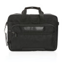 Swiss Peak AWARE™ RPET Voyager 15.6" Laptop-Tasche Farbe: schwarz