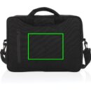 Laluka AWARE™ 15.4" Laptop-Tasche aus recycelter Baumwolle Farbe: schwarz