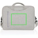 Laluka AWARE™ 15.4" Laptop-Tasche aus recycelter Baumwolle Farbe: grau