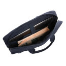 Laluka AWARE™ 15.4" Laptop-Tasche aus recycelter Baumwolle Farbe: navy blau