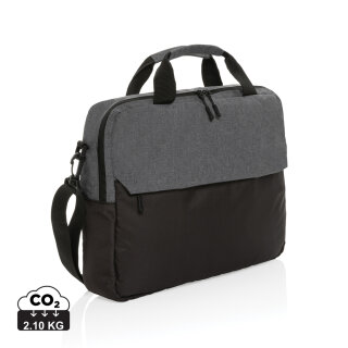 Kazu AWARE™ 15,6" RPET Laptop-Tasche Farbe: grau