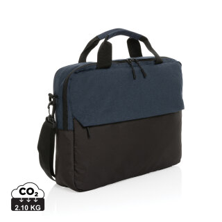 Kazu AWARE™ 15,6" RPET Laptop-Tasche Farbe: blau