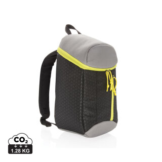 Kühlrucksack 10L Farbe: schwarz, limone