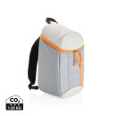 Kühlrucksack 10L Farbe: grau, orange
