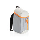 Kühlrucksack 10L Farbe: grau, orange