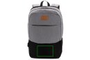 Moderner 15.6" USB & RFID Laptop-Rucksack, PVC-frei Farbe: schwarz