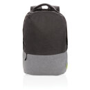 Duo Color RPET 15.6" RFID Laptop-Rucksack, PVC-frei Farbe: grau