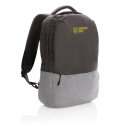 Duo Color RPET 15.6" RFID Laptop-Rucksack, PVC-frei Farbe: grau