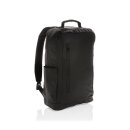 Fashion schwarzer 15.6" Laptop-Rucksack, PVC-frei Farbe: schwarz