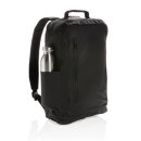 Fashion schwarzer 15.6" Laptop-Rucksack, PVC-frei Farbe: schwarz