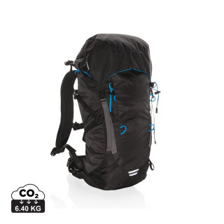 Explorer Ribstop großer Wanderrucksack 40L PVC frei Farbe: schwarz, blau