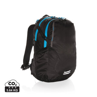 Explorer Ribstop mittlerer Wanderrucksack 26L PVC frei Farbe: schwarz, blau