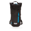 Explorer Ribstop kleiner Wanderrucksack 7L PVC frei Farbe: schwarz, blau