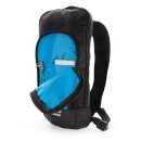 Explorer Ribstop kleiner Wanderrucksack 7L PVC frei Farbe: schwarz, blau