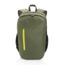 Impact AWARE™ 300D RPET Casual Rucksack Farbe: grün, limone