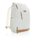 Impact AWARE™ 16 oz. r recyceltem canvas 15" Laptop-Rucksack Farbe: off white