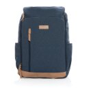 Impact AWARE™ 16 oz. r recyceltem canvas 15" Laptop-Rucksack Farbe: blau