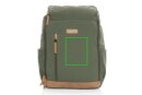 Impact AWARE™ 16 oz. r recyceltem canvas 15" Laptop-Rucksack Farbe: grün