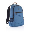 Modischer Duo Tone Rucksack, PVC-frei Farbe: blau