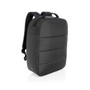 Impact AWARE™ RPET Anti-Diebstahl 15,6" Laptop-Rucksack Farbe: schwarz