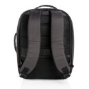 Impact AWARE™ RPET Anti-Diebstahl 15,6" Laptop-Rucksack Farbe: schwarz