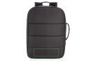 Impact AWARE™ RPET Anti-Diebstahl 15,6" Laptop-Rucksack Farbe: schwarz