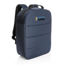 Impact AWARE™ RPET Anti-Diebstahl 15,6" Laptop-Rucksack Farbe: navy blau