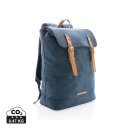 Canvas Laptop-Rucksack, PVC-frei Farbe: blau