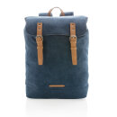 Canvas Laptop-Rucksack, PVC-frei Farbe: blau