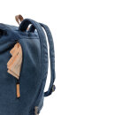 Canvas Laptop-Rucksack, PVC-frei Farbe: blau