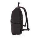 Schicker PU 15.6" Laptop-Rucksack Farbe: schwarz