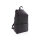 Schicker PU 15.6" Laptop-Rucksack Farbe: schwarz