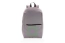 Schicker PU 15.6" Laptop-Rucksack Farbe: grau