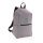 Schicker PU 15.6" Laptop-Rucksack Farbe: grau