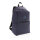 Schicker PU 15.6" Laptop-Rucksack Farbe: navy blau