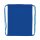 Impact AWARE™ recycelter Baumwoll-Sportbeutel 145gr Farbe: blau