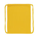 Impact AWARE™ recycelter Baumwoll-Sportbeutel 145gr Farbe: gelb