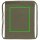 Impact AWARE™ recycelter Baumwoll-Sportbeutel 145gr Farbe: grün