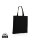 Impact AWARE™ recycelte Baumwolltasche 145gr mit Boden Farbe: schwarz