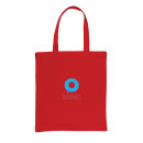 Impact AWARE™ recycelte Baumwolltasche 145gr mit Boden Farbe: rot
