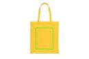 Impact AWARE™ recycelte Baumwolltasche 145gr mit Boden Farbe: gelb