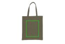 Impact AWARE™ recycelte Baumwolltasche 145gr mit Boden Farbe: grün