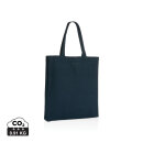 Impact AWARE™ recycelte Baumwolltasche 145gr mit Boden Farbe: navy blau