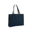 Impact AWARE™ recycelte Baumwoll-Shopper 145gr Farbe: navy blau