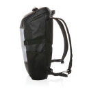 PU-Easy-Access High-Visibility 15.6" Laptop-Rucksack Farbe: schwarz