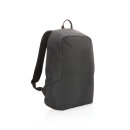 Impact AWARE™ RPET Standard Anti-Diebstahl Rucksack Farbe: schwarz