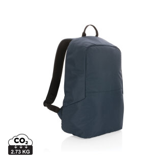 Impact AWARE™ RPET Standard Anti-Diebstahl Rucksack Farbe: navy blau