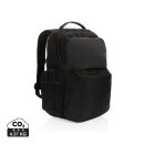 Swiss Peak AWARE™ RPET 15,6 Zoll Pendler-Rucksack Farbe: schwarz