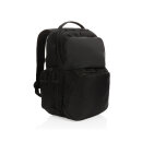 Swiss Peak AWARE™ RPET 15,6 Zoll Pendler-Rucksack Farbe: schwarz